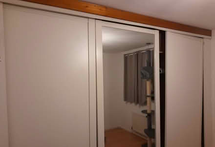 Photo of free 3 Large Sliding Wardrobe doors (Haggerston E8) #1