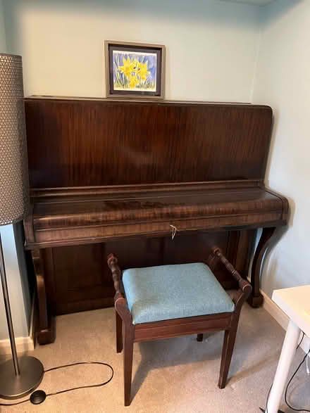 Photo of free Piano (Hinchley wood. KT10) #3