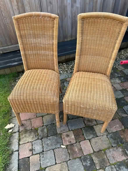 Photo of free 2 x Wicker Chairs (Ellesborough HP17) #1