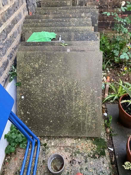 Photo of free Concrete square garden slabs (N5 2NP) #1