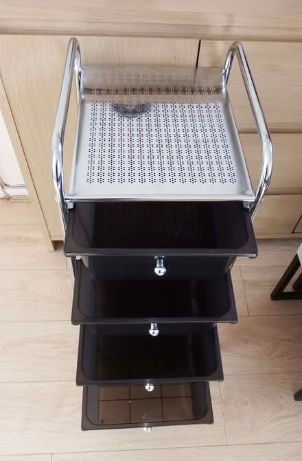 Photo of free Bedroom/Bathroom Storage Caddy On Wheels (Vale LA1) #4