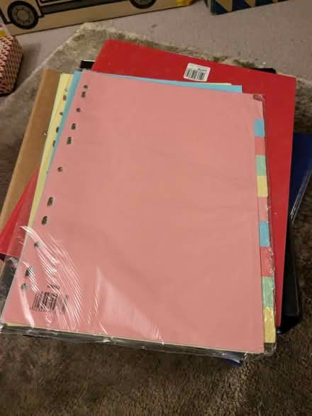 Photo of free Ring binders and dividers (Brentford TW80NP) #1