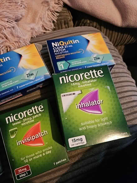Photo of free Nicotine patches/ inhalers (Teddington) #3
