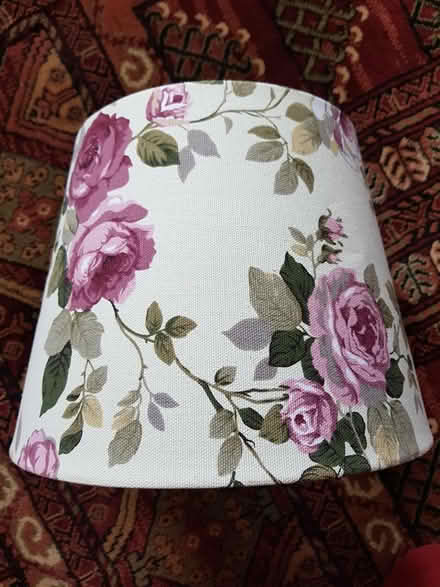 Photo of free Floral lamp shade (Fairview GL52) #1
