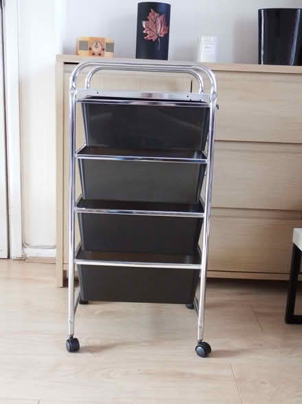 Photo of free Bedroom/Bathroom Storage Caddy On Wheels (Vale LA1) #3