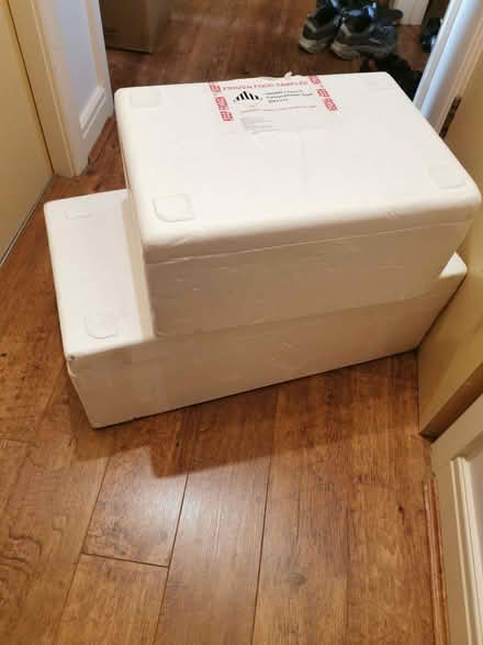 Photo of free 2 Polystyrene Ice Boxes (Longsands PR2) #1
