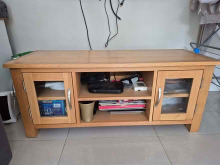 Photo of free Light Oak TV Stand/Media cabinet (Addiscombe CR0) #1