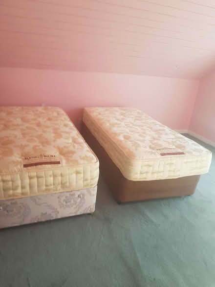 Photo of free 2 Single (3') KingKoil Beds (Foxrock) #3