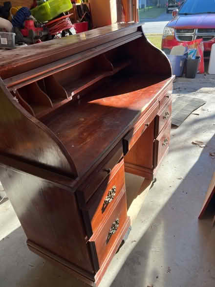 Photo of free Roll-top desk (Near big bethel and Saunders) #1