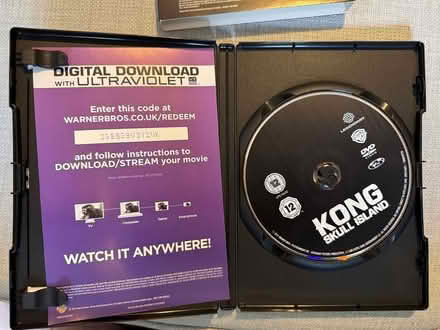 Photo of free Kong Skull Island DVD (Hitchin) #2