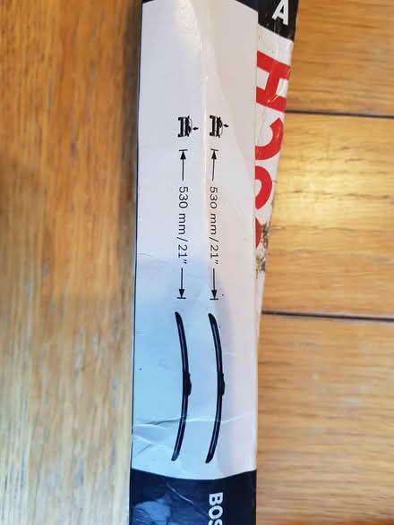 Photo of free Unused Windscreen wipers (Street BA16) #2