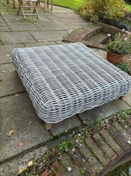Photo of free Low Lounge footstool (Marsworth HP23) #1