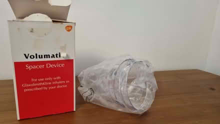 Photo of free Spacer for inhaler (Stockton Heath WA4) #1