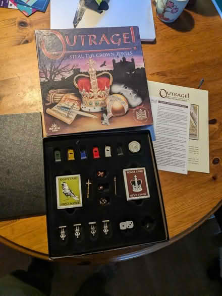 Photo of free Outrage boardgame (Caversham RG4) #1