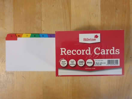 Photo of free Record cards / flash cards (Ringmer BN8) #1