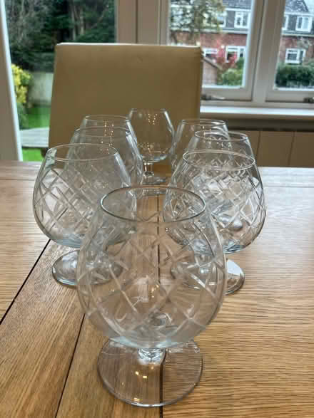 Photo of free Brandy glasses x 8 (Wimbledon) #1
