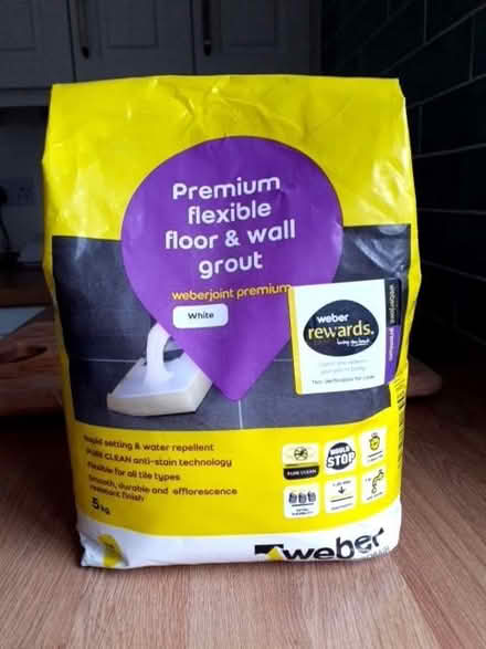 Photo of free Grout. 5kg bag. (Pamber Heath RG26) #1