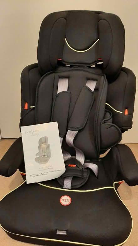 Photo of free Unused John Lewis Child Car Seat (Battersea SW11) #1