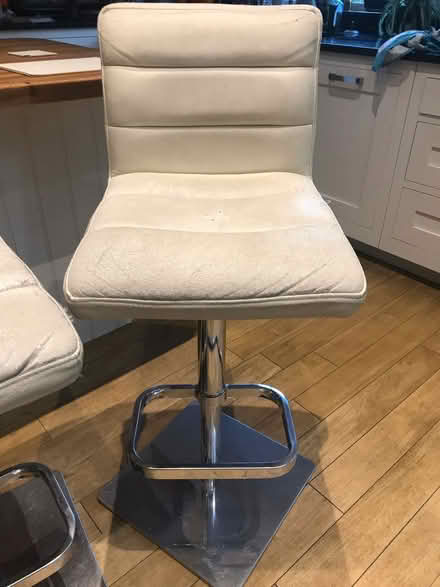 Photo of free 4 gas lift leather barstools (Solihull B91) #1
