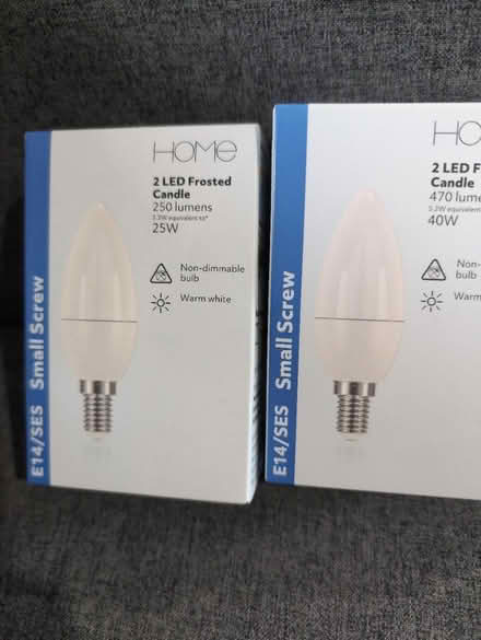 Photo of free 4 frosted led bulbs (S6 hillsborough) #1
