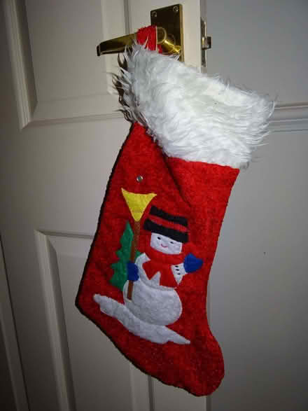Photo of free Pair of Children's Xmas Stockings (Bradville MK13) #1