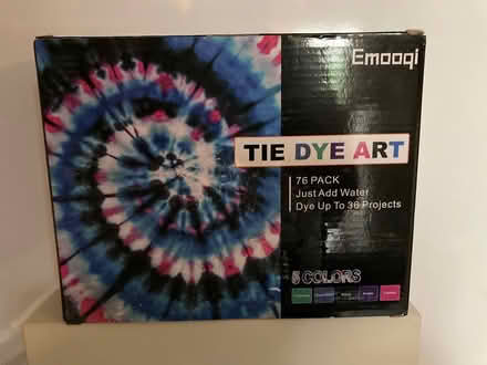 Photo of free Tie Dye Art set (Cuckfield) #1