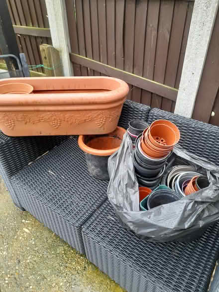 Photo of free Plastic plant pots (Dagenham RM8) #1