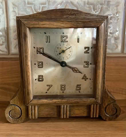 Photo of free c1920’s Art Deco Mantel Clock (Market Harborough LE16) #1