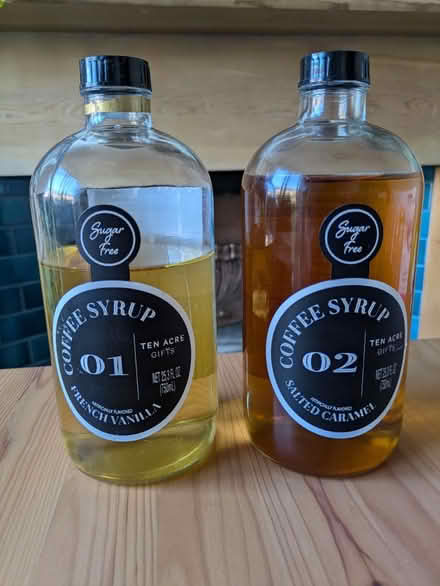 Photo of free Sugar free coffee syrups (Tranmere CH42) #1