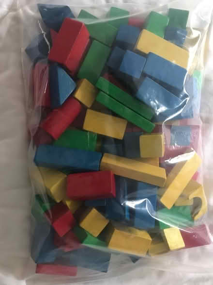 Photo of free Brio Wooden Building Bricks (Wokingham RG41) #1