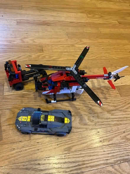 Photo of free Bag of assembled Legos (Oakmore Oakland) #1