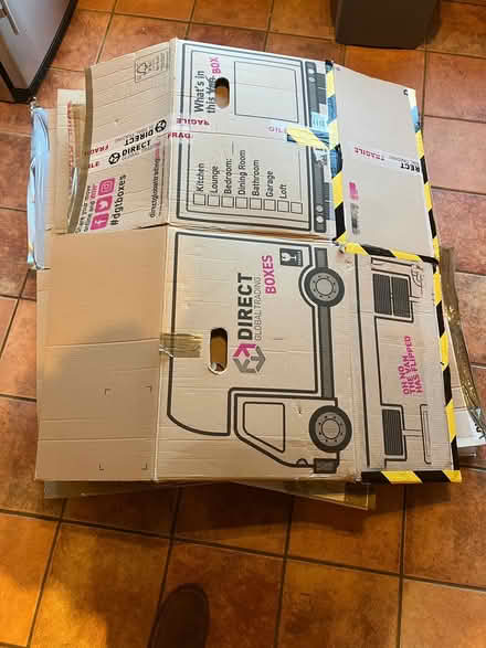 Photo of free Moving boxes (Dundrum) #1