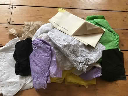 Photo of free Tissue paper, cellophane, wrapping (E11 Leytonstone) #1