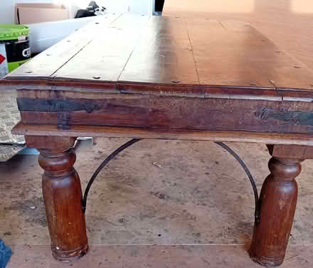 Photo of free Large solid wood coffee table (Kempston West End MK43) #2