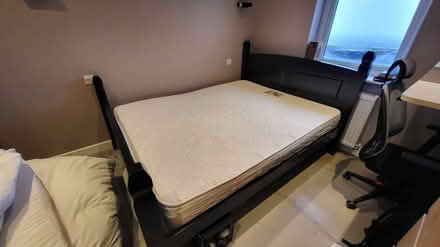Photo of free King Size Bed including mattress (LL17) #2