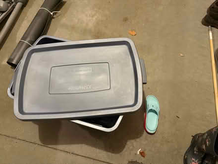 Photo of free Blue Rubbermaid bucket (Lexington 02420) #1