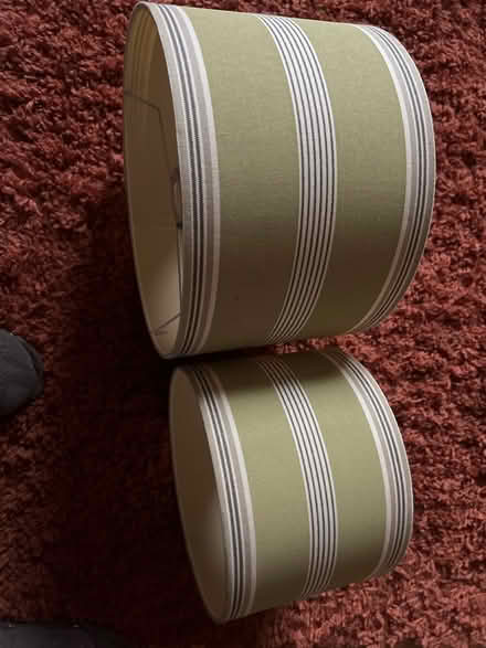 Photo of free Pair of matching lampshades (Leicester LE2) #1