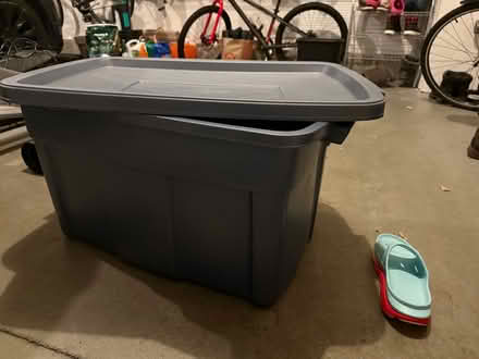 Photo of free Blue Rubbermaid bucket (Lexington 02420) #2