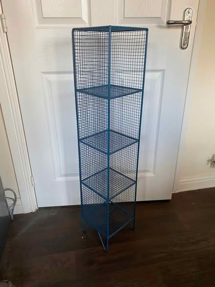 Photo of free Blue wire shelving unit (Wellington East District Ward TA21) #3