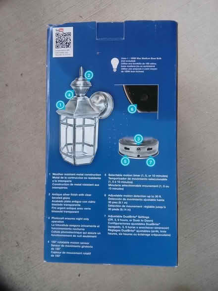 Photo of free Outdoor light fixture (Fontenaix subdiv., Naperville) #3