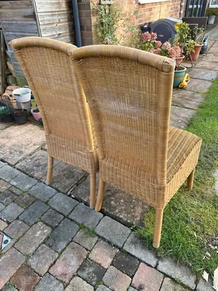 Photo of free 2 x Wicker Chairs (Ellesborough HP17) #2