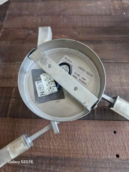 Photo of free Two ceiling spot light (DE14) #3