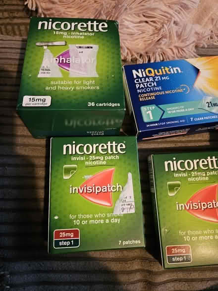 Photo of free Nicotine patches/ inhalers (Teddington) #2