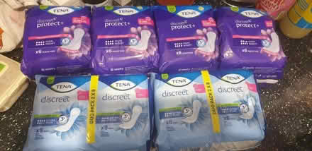 Photo of free Tena pads (Havant PO9) #1