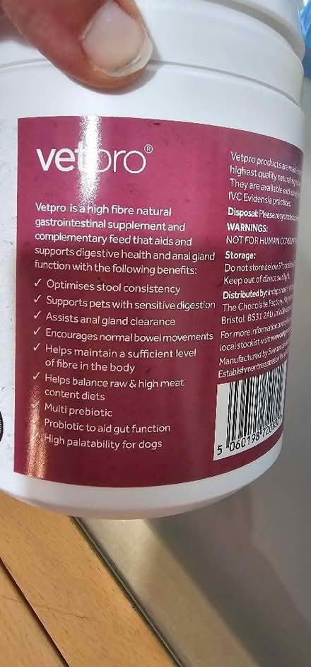 Photo of free Vetpro Digestion & Anal Gland Support for Dogs (Hailsham BN27) #2