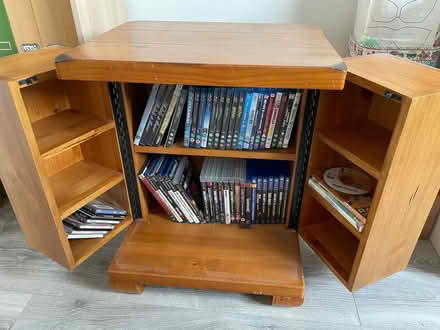 Photo of free Tv unit and 2 brown side cupboards (Bow E3) #2