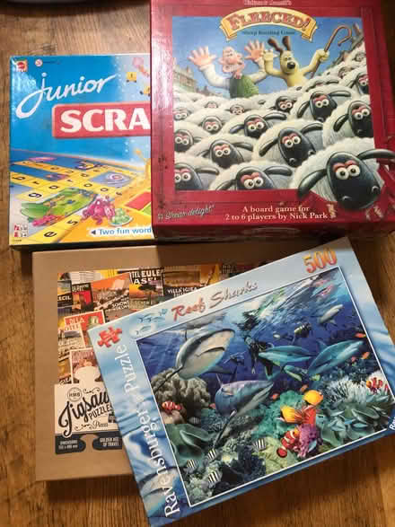 Photo of free 2 games and 2 jigsaws (Freehold LA1) #1