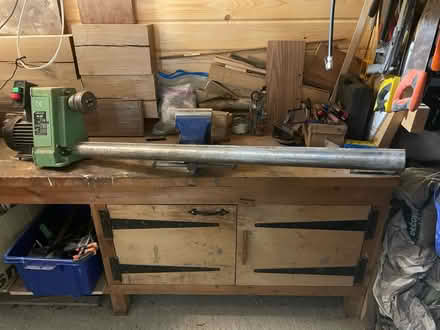 Photo of free Recon wl-12a lathe motor with bar (OX44 Little Milton) #2