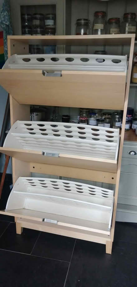 Photo of free Tall wooden shoe store (Penzance, TR18) #1