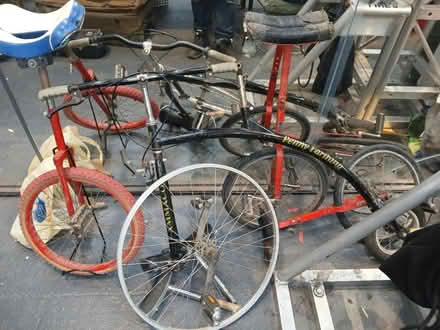Photo of free Unicycle x 3 and penny farthing (BS2 St Phillips) #1